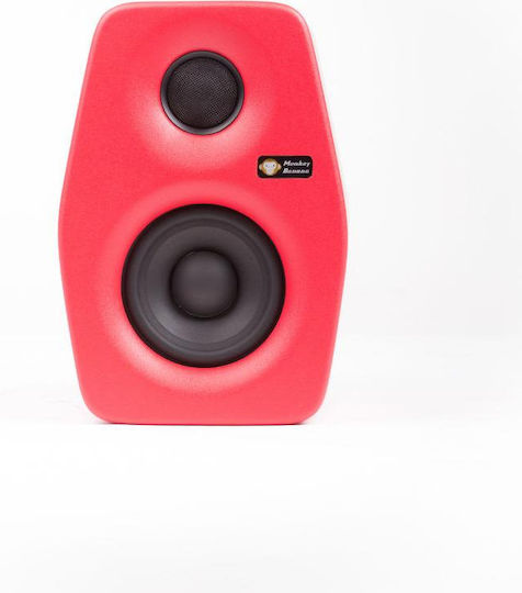 Monkey Banana Turbo 6 Ηχείo Studio Monitor 6.5" 90W (Τεμάχιο) Κόκκινο