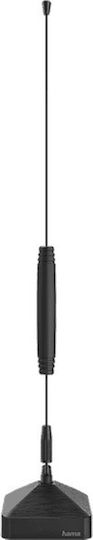 HAMA DVB-T DVB T2 Rod Active 00121667 Indoor TV Antenna (Requires Power Supply) Black