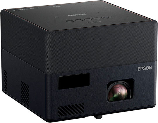Epson EpiqVision EF-12 V11HA14040 Mini Projector LCD Full HD Laser with Wi-Fi and Built-in Speakers Black