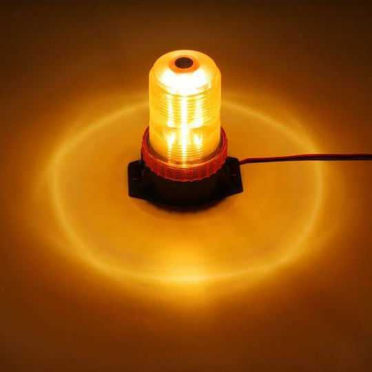 Προειδοποιητικός Φάρος LED 12V - Πορτοκαλί