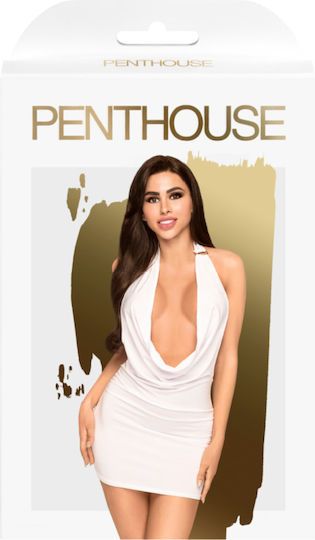 Penthouse Heart Rob Dress White