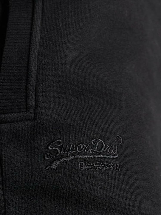Vintage Logo Sweatpants Jogger Black
