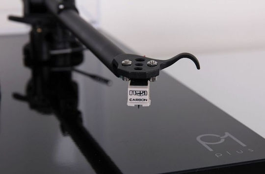 Rega Planar 1 Plus Πικάπ με Belt Drive και Προενίσχυση Μαύρο