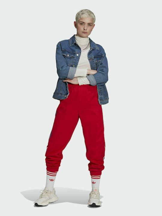 Originals Hohe Taille Jogginghose Jogger Rot