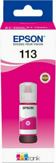 Epson 113 Γνήσιο Μελάνι Εκτυπωτή InkJet Ματζέντα (C13T06B340)