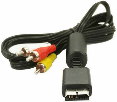 Sony RCA Cable Кабел за PS3 в Черен цвят