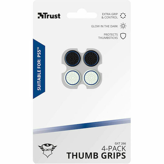 Trust GXT 266 Thumb Grips για PS5 σε Πολύχρωμο χρώμα