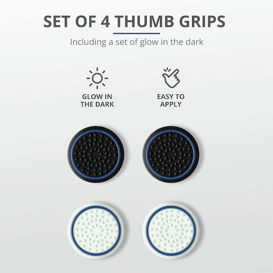 Trust GXT 266 Thumb Grips για PS5 σε Πολύχρωμο χρώμα