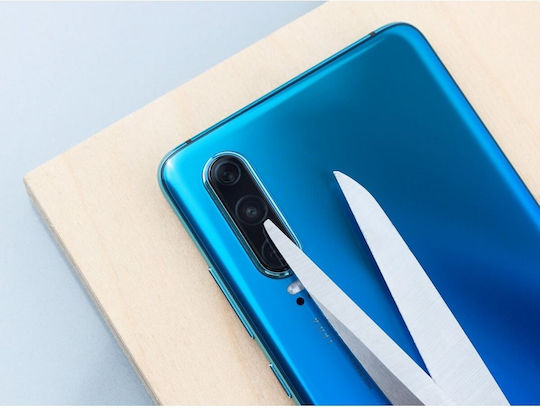 3MK Flexible Glass Προστασία Κάμερας Tempered Glass Διάφανο για το Huawei P30 Pro