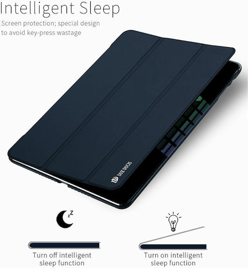 Dux Ducis Domo Smart Флип Капак Черен (Galaxy Tab S6 Lite 10.4)