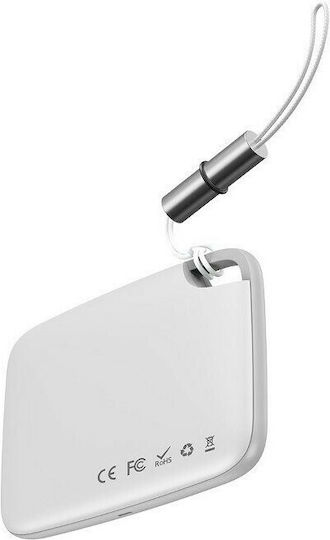Baseus T2 Bluetooth Tracker Weiß mit Smartphone-Tracker