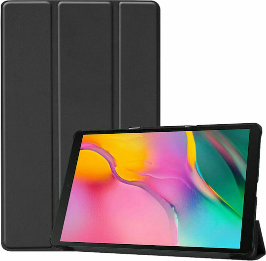 Tri-Fold Flip Cover Neagră (Lenovo Tab M10 HD (a doua generație) 10.1")