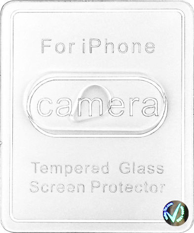Volte-Tel 0.3mm Tempered Glass Camera Προστασία Κάμερας Tempered Glass Διάφανο για το iPhone XS