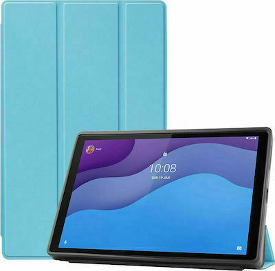 Tri-Fold Flip Cover Light Blue for Lenovo Tab M10 10.1"