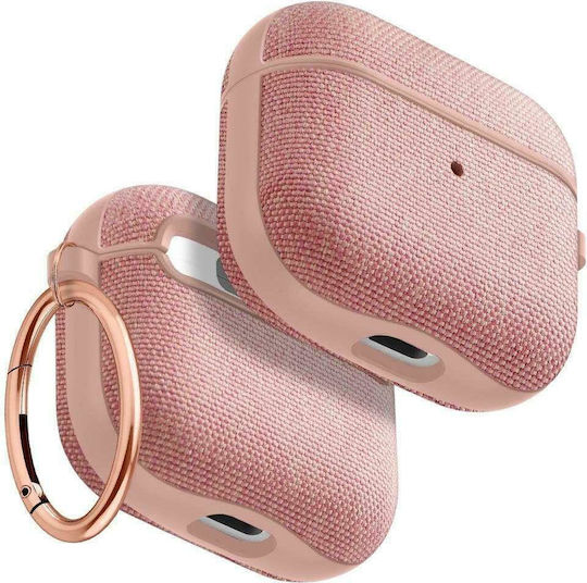 Spigen Urban Fit Silicone Case with Keychain Rose Gold for Apple AirPods 3