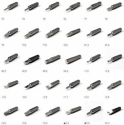 28001SOK00CL Schraubenzieher für Mobiltelefon-Reparaturwerkzeuge 32Stück 28001SOK00CL