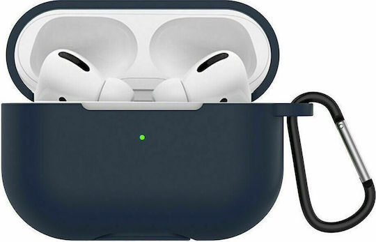 ObaStyle Θήκη με Γάντζο Μπλε (Apple AirPods Pro)