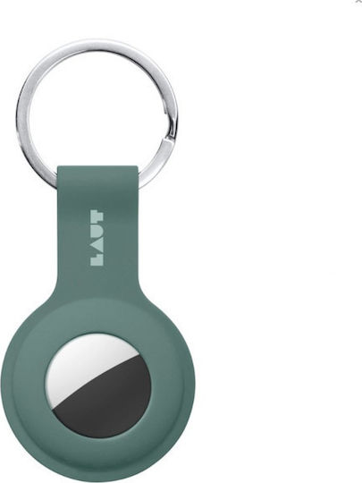 Laut Huex Θήκη Μπρελόκ Σιλικόνης για AirTag Sage Green