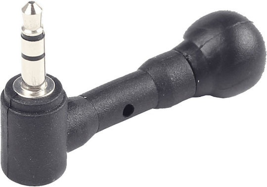 Gembird MIC-203 Δυναμικό Микрофон 3.5mm Щипка за Мобилен в Черен Цвят