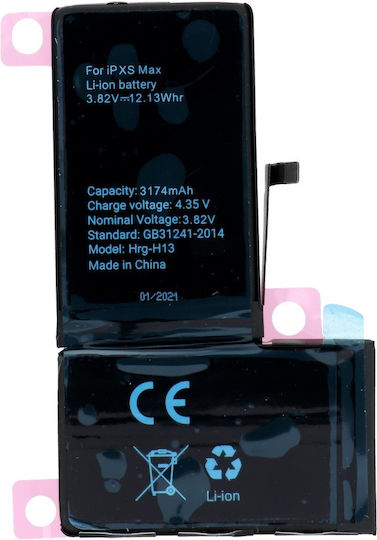 PBAT-018 Συμβατή Μπαταρία Αντικατάστασης 3147mAh για iPhone XS Max