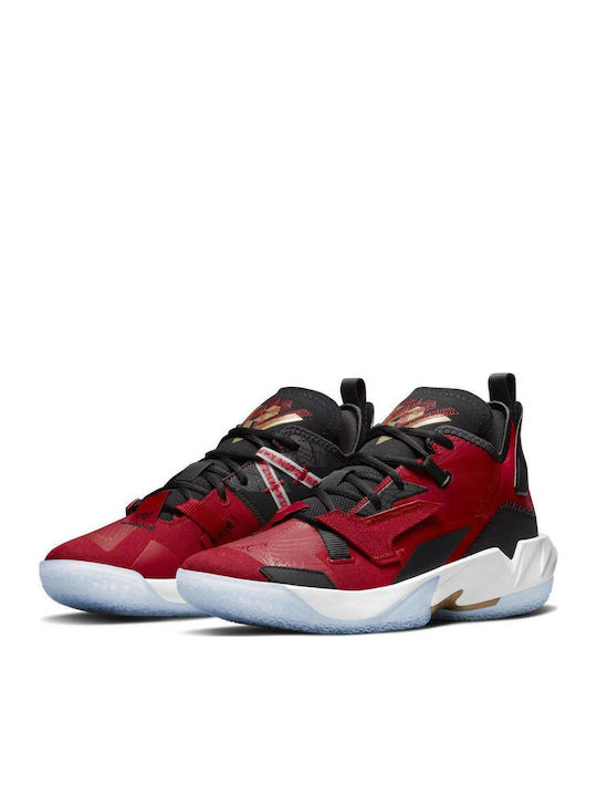 Jordan Why Not Zer0.4 Μπασκετικά Παπούτσια University Red / Black / White