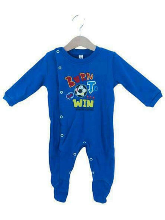 Dreams by Joyce Born to Win Baby Bodysuit Set Long-Sleeved Blue