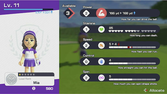 Mario Golf Super Rush Switch Game