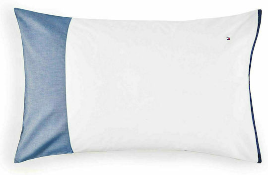 Tommy Hilfiger Tailor Față de Pernă cu plic de acoperire Indigo 50x80cm.
