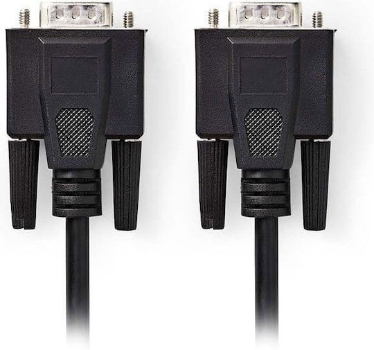 Nedis Cable VGA male - VGA male Μαύρο 2m (CCGP59000BK20)