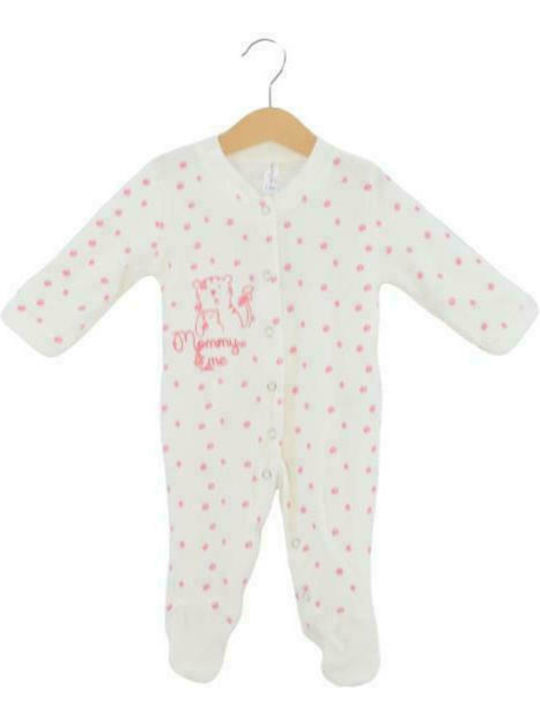 Dreams by Joyce Mommy & Me Baby Bodysuit Set Long-Sleeved White