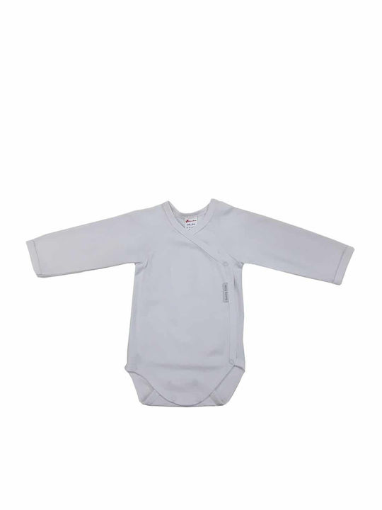 Beboulino Baby Bodysuit Underwear Set Long-Sleeved White