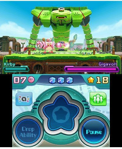 Kirby Planet Robobot 3DS Game