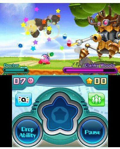 Kirby Planet Robobot 3DS Game