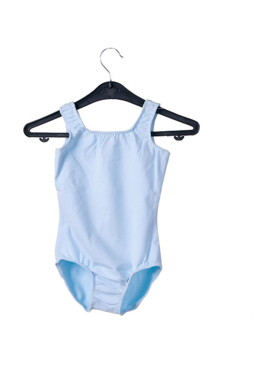 Godance Kids' Dancewear Bodysuit Sleeveless Light Blue
