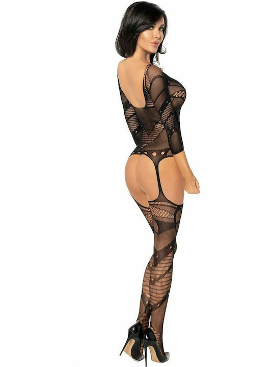 Beauty Night Esmeralda 700 Bodystocking Sexy Negru