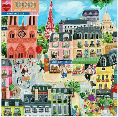 Iece & Love Paris In A Day Puzzle 2D 1000 Pieces