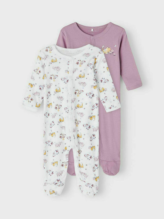 Name It Baby Bodysuit Set Long-Sleeved Multicolour 2pcs