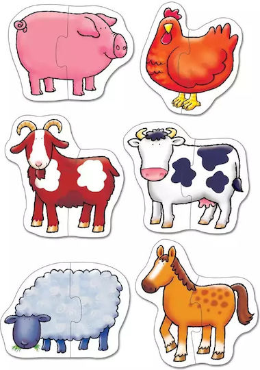 Kids Puzzle Farmyard for 2+ years+ Years 2pcs Orchard