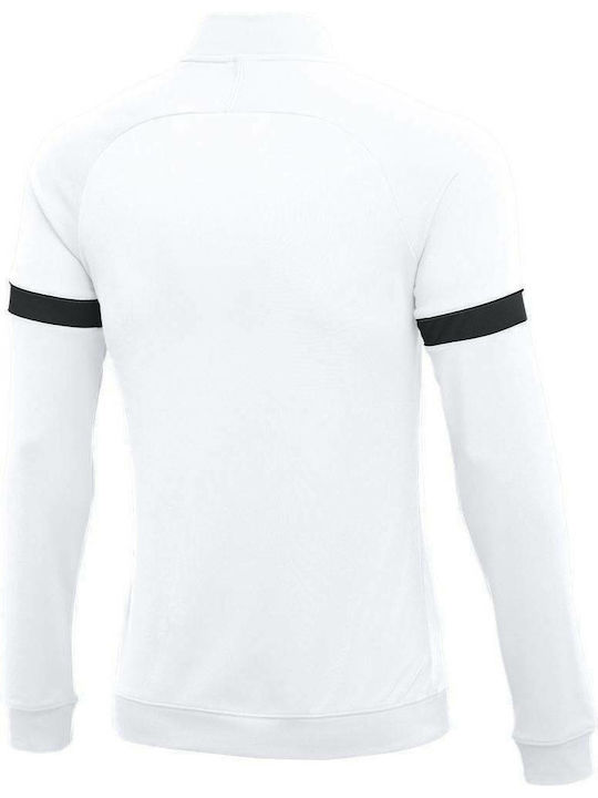 Athletic Kids Cardigan Dri-Fit Knitted White Academy 21