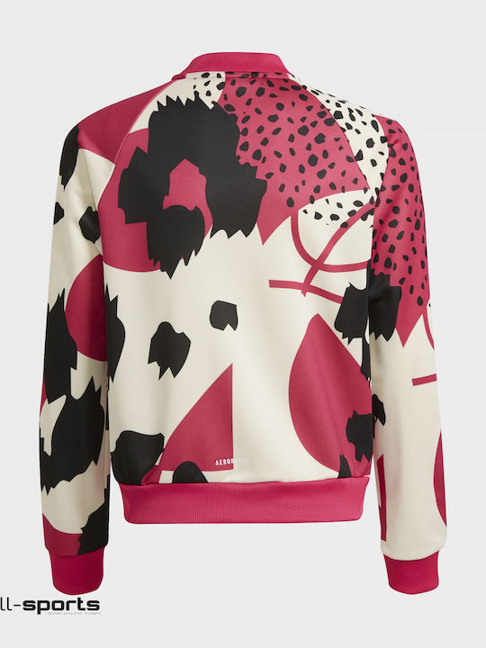 Sportlich Kinderstrickjacke Rot Aeroready