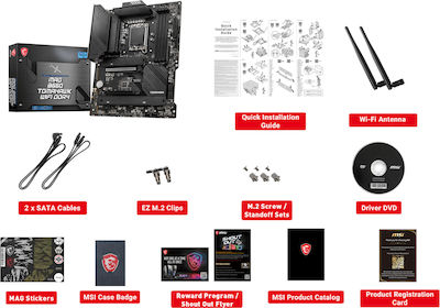MSI MAG B660 Tomahawk WiFi DDR4 Motherboard ATX με Intel 1700 Socket