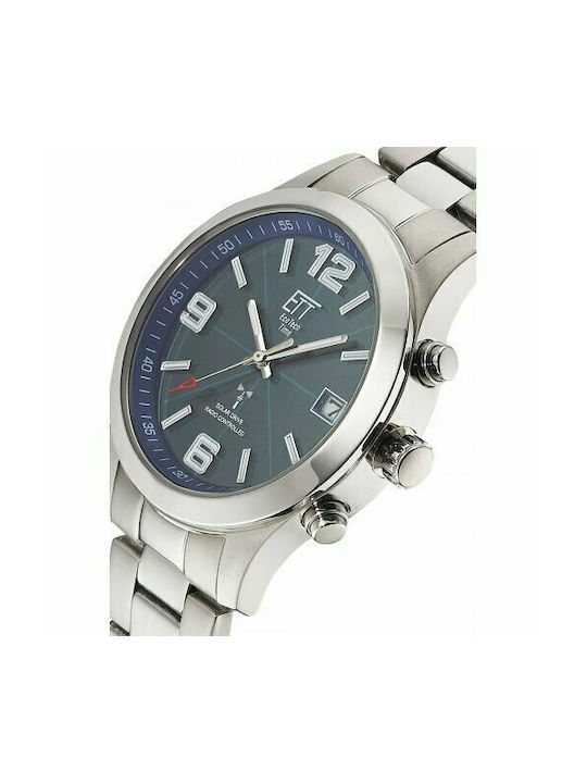 ETT Gobi Watch Solar with Silver Metal Bracelet