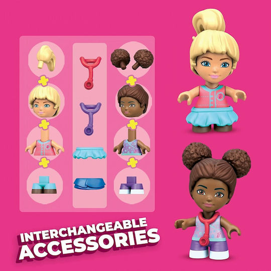 Mega Bloks Barbie Bauklötze Tierarztpraxis Für Tiere Für 4+ Jahre 97Stücke
