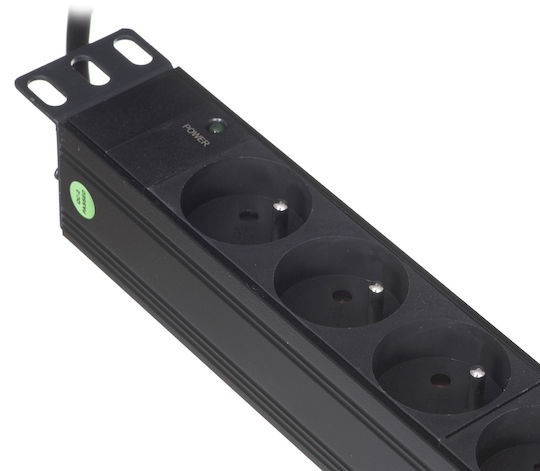 A-LAN Πολύπριζο Rack 1.8 m 9 AC outlet(s)