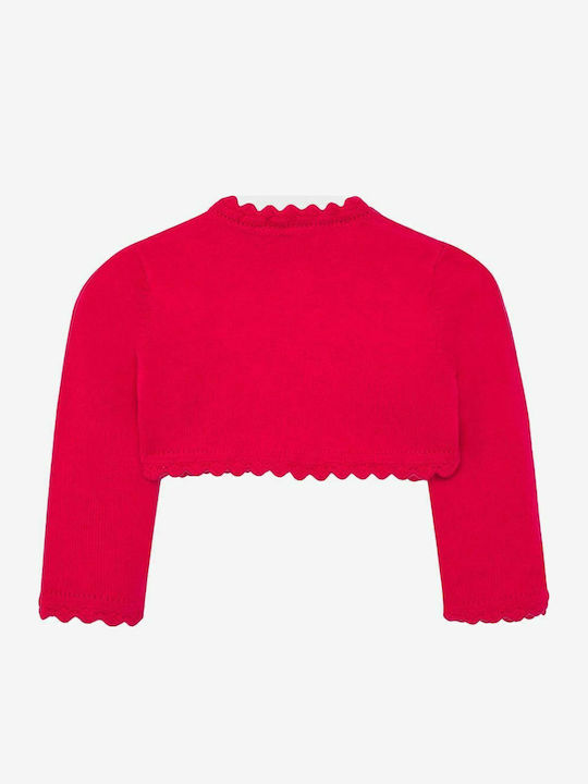 Kids Bolero Knitted Fuchsia