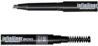 Mon Reve Infiniliner Gel Brow Pencil Αδιάβροχο Μολύβι για Φρύδια 05 Grey Brown