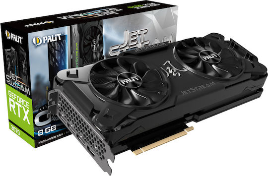 Palit GeForce RTX 3070 8GB GDDR6 Jetstream OC Placă Grafică