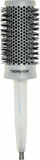 Termix Керамична Йонна Четка За Коса Бяла 43мм
