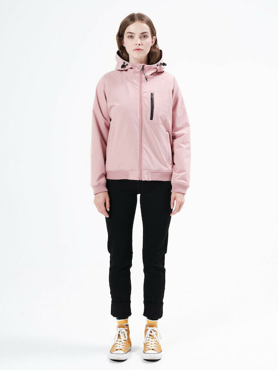 Softshell Γυναικείο Μπουφάν Ροζ