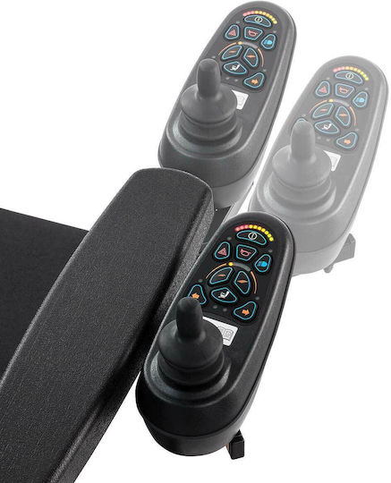 Meyra IChair MC1 Electric Wheelchair Matt Black Structure Black